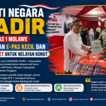 Bukti Negara Hadir, UPP Kelas 1 Molawe Serahkan E-Pas Kecil dan Life Jacket untuk Nelayan Konut