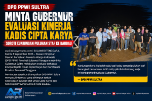 DPD PPWI Sultra Minta Gubernur Evaluasi Kinerja Kadis Cipta Karya, Soroti Kunjungan Puluhan Staf ke Baubau