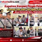 Kapolres Konawe Pimpin Pelantikan Kabag Ops dan Sertijab Kasat Lantas, Bawa Semangat Baru Tingkatkan Pelayanan