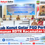 Pemkab Konut Gelar FGD Pertama Penyusunan RDTR Kecamatan Lasolo