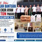 Bupati Ikbar Serahkan Bantuan 8.224 Ekor Ayam dan 7,1 Ton Pakan untuk 59 Kelompok Tani
